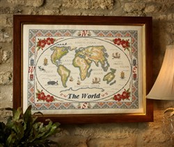 The Antique Map of the World 