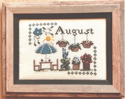 August - A Month in the Garden - Courtyard
