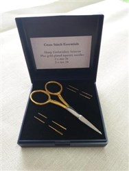 Cross Stitch Essentials Gold-Plated Needle Set