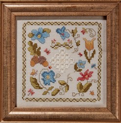 Little Woodland Tile with Hardanger