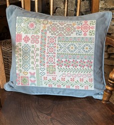 Pastel Borders Cushion