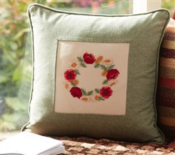 Poppy and Daisy Cushion