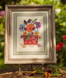 A Pot of Pansies