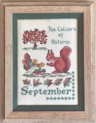 September - a Month in the Garden - Squirrel