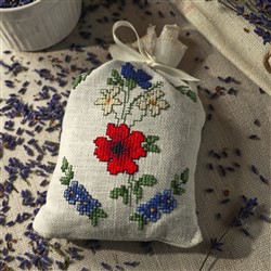 Poppy and Gentian Bag